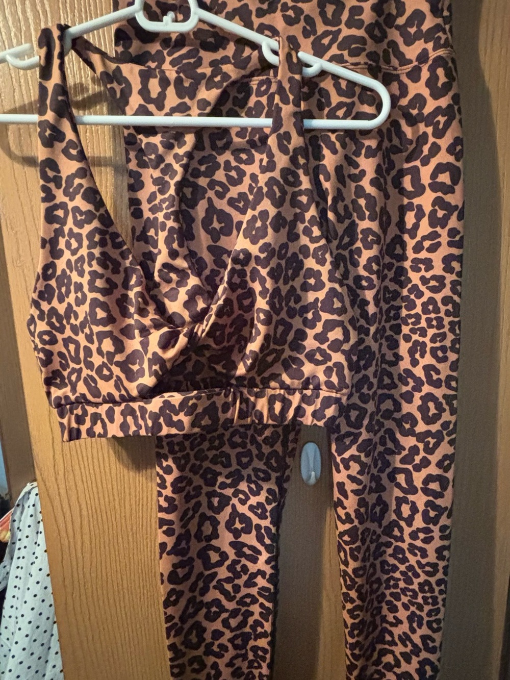 Beach Riot Leopard High-Waist Piper Legging and Twist Top Set - Picture 6 of 10